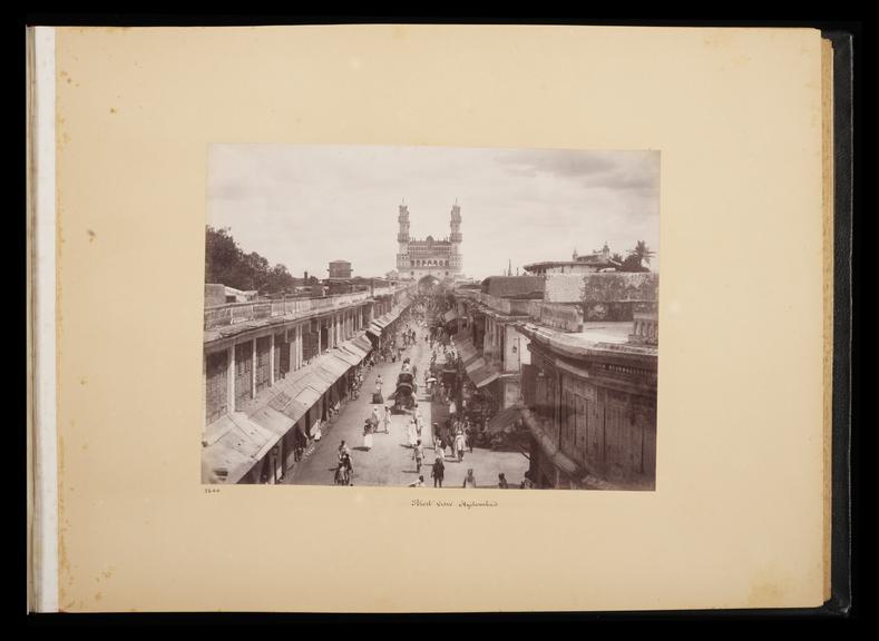 Street View Hyderabad by Lala Deen Dayal