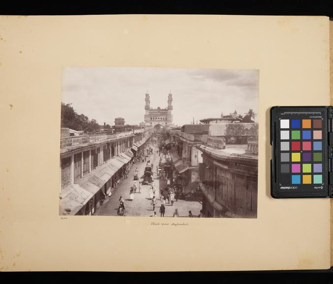 Street View Hyderabad by Lala Deen Dayal