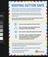 'COVID symptoms Go here for a test' leaflet