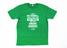 Union of Rail, Maritime & Transport Workers t-shirt, green, with the inscription 'I was a key worker.  After a three year pay freeze, now I'm a greedy worker!'