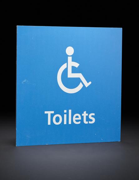 Disabled Toilets Sign from NHS Nightingale North West