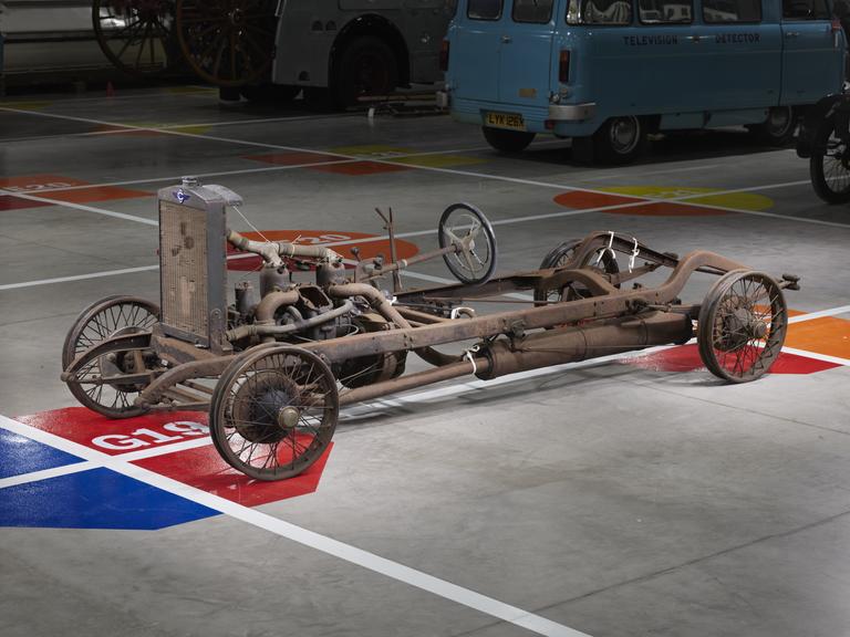 Constantinesco Car Chassis and Running Gear, 1926