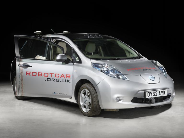 Nissan Leaf RobotCar autonomous vehicle