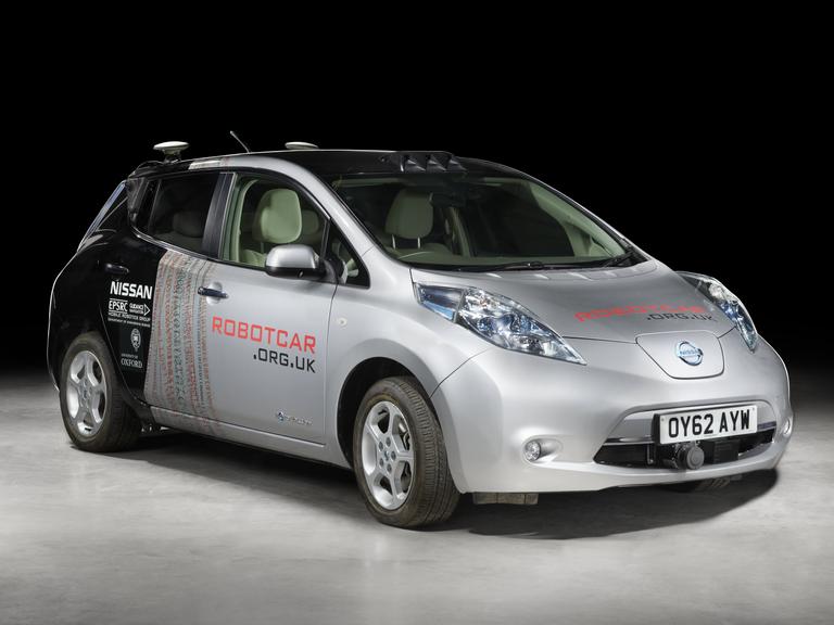 Nissan Leaf RobotCar autonomous vehicle