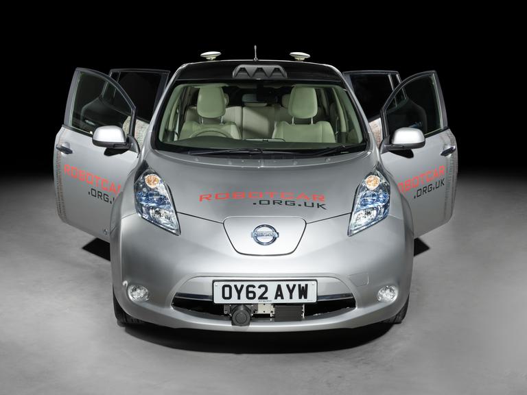 Nissan Leaf RobotCar autonomous vehicle