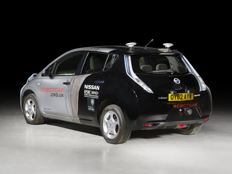 Nissan Leaf RobotCar autonomous vehicle