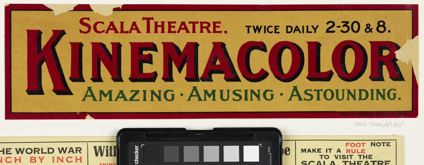 Kinemacolor advertisement