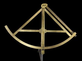 Astronomical quadrant with stand, 1685-1724