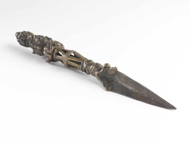 Ritual three-sided dagger | Science Museum Group Collection