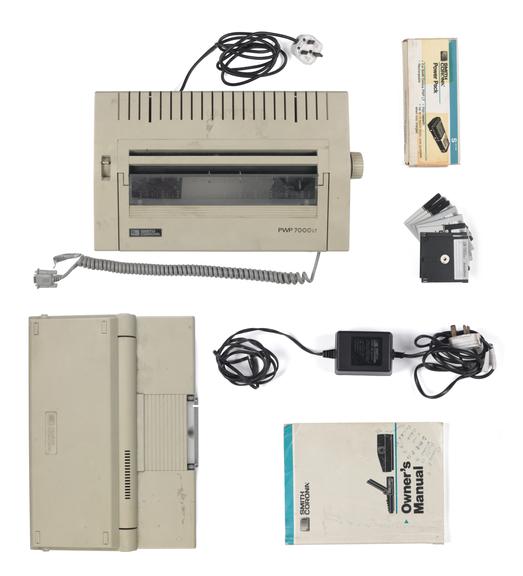 Smith Corona 7000LT personal word processor with associated printer