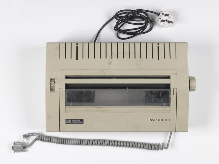 Printer for Smith Corona personal word processor