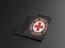 Black arm band with ' BRITISH RED CROSS SOCIETY JUNIOR'  badge