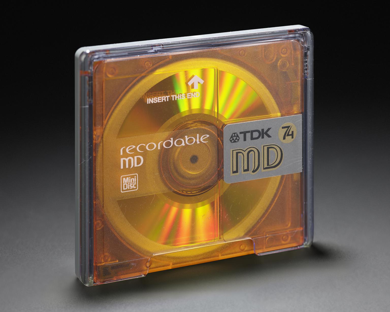 Recordable MD minidisc | Science Museum Group Collection