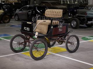 Stanley Steam Car with Early Type Pneumatic Tyres.