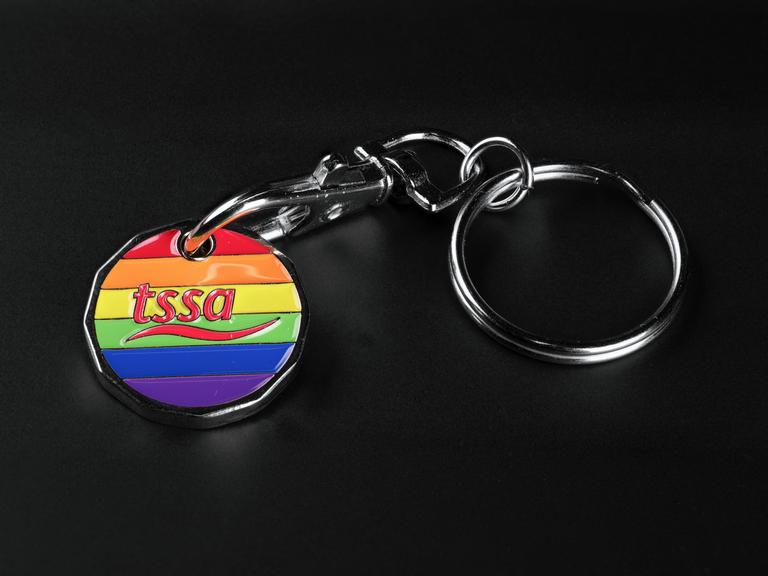 LGBTQ+ Transport Salaried Staff’s Association keyring