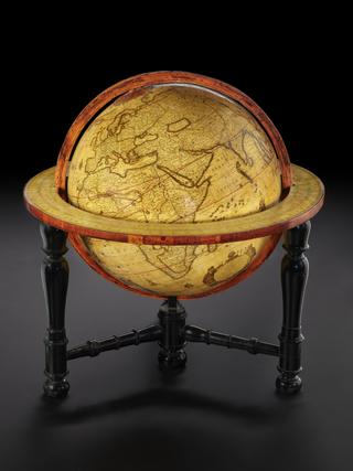 Italian terrestrial globe, 1632