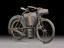 Steam motor cycle and front forks