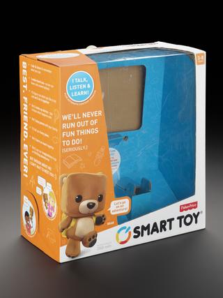 Packaging for Fisher Price Smart Toy Bear