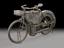 Steam motor cycle and front forks