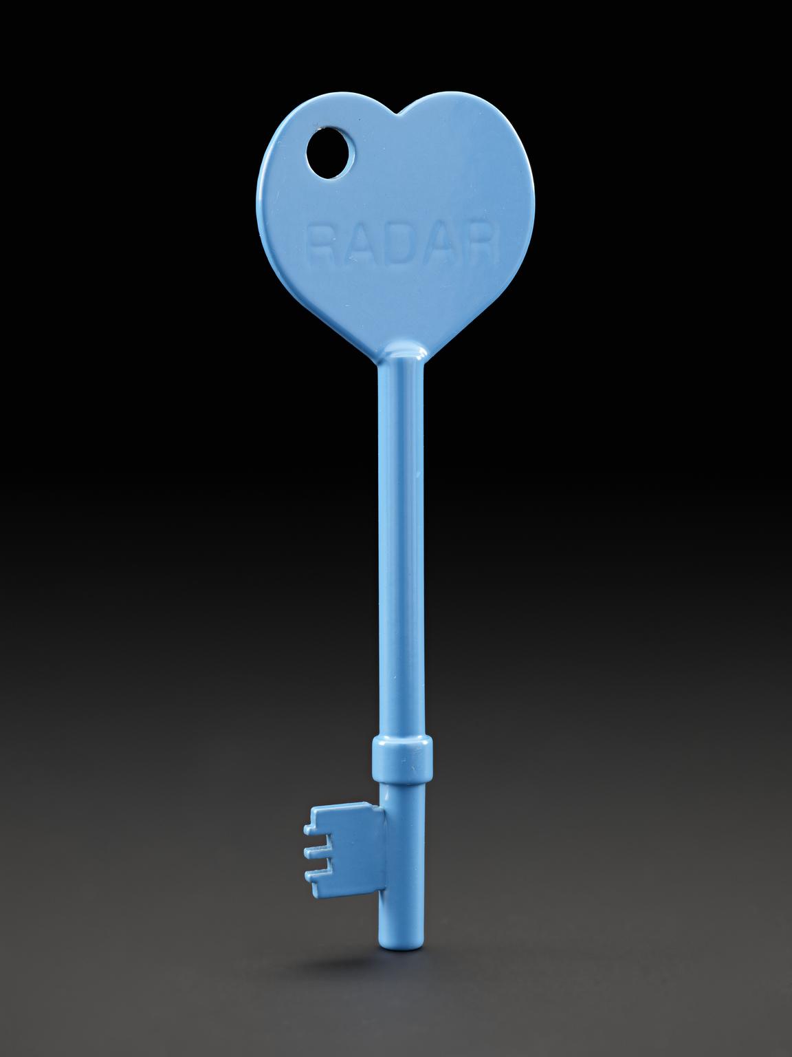 Blue RADAR key | Science Museum Group Collection