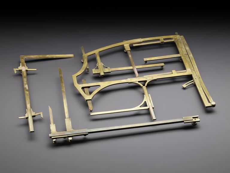 'Orthometre', eye measuring device for criminal identification system, Paris, France, 1895