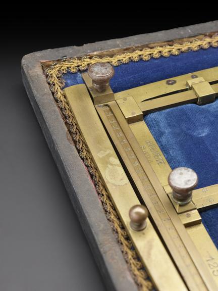 'Orthometre', eye measuring device for criminal identification system, Paris, France, 1895