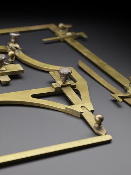 'Orthometre', eye measuring device for criminal identification system, Paris, France, 1895