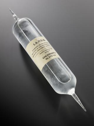 Ampoule Containing Standard Sea-Water, 1975