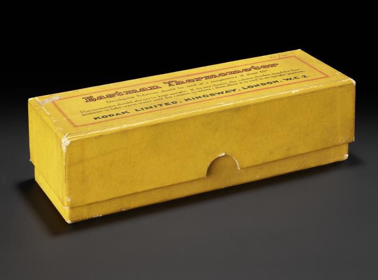 Box for Darkroom Thermometer