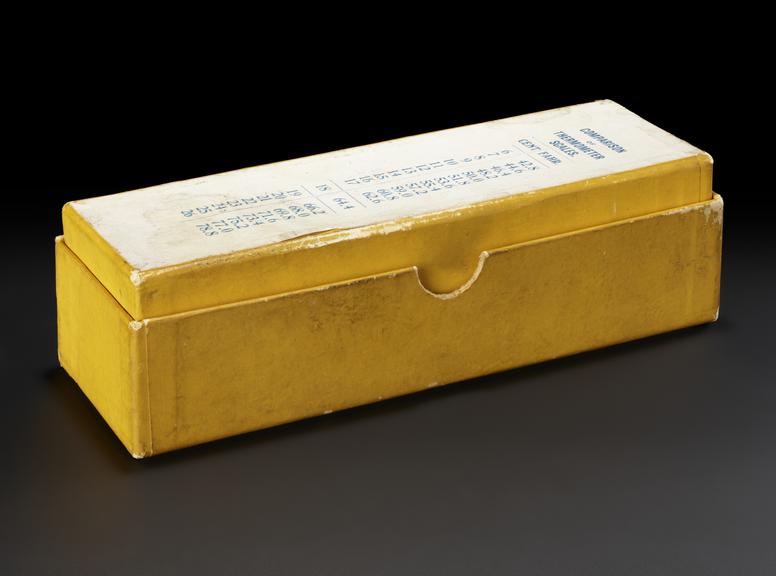 Box for Darkroom Thermometer