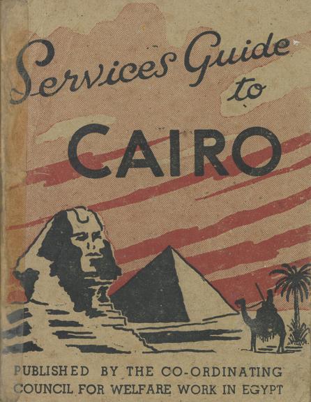 Booklet titled 'Services Guide to Cairo'