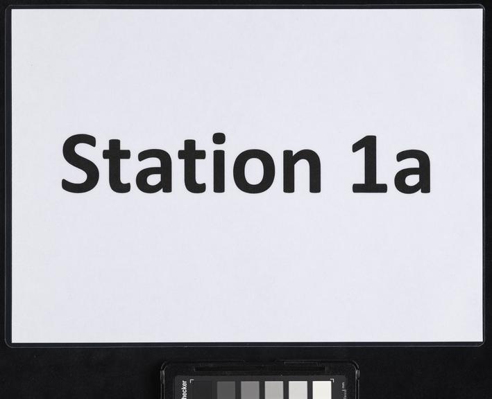 Sign from Cambridge COVID-19 Test Centre
