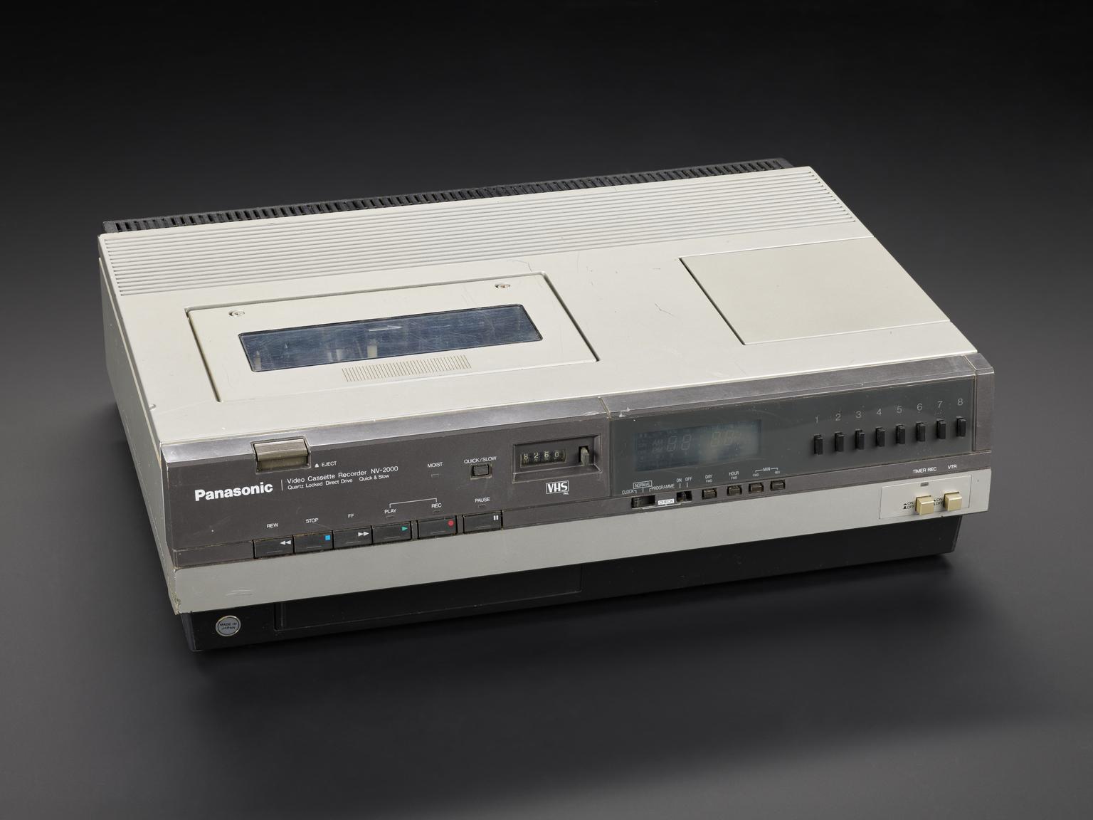 Panasonic NV2000 VHS Video Recorder, 1981 | Science Museum Group