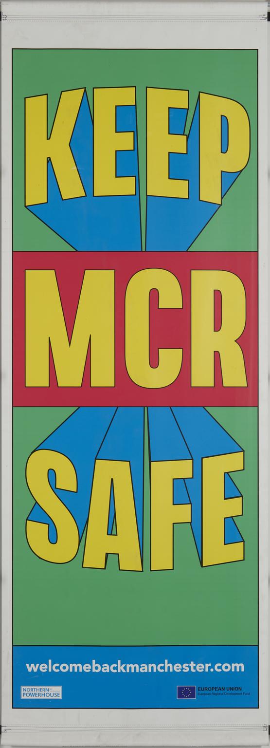 'Keep MCR safe' banner