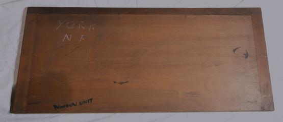 Window Unit, Part of Wooden Wall Panelling