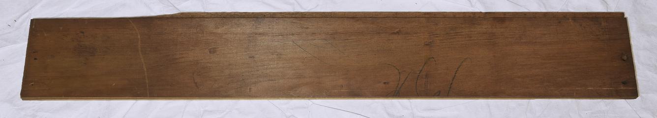 One Slat of Wainscoting, Part of Wooden Wall Panelling