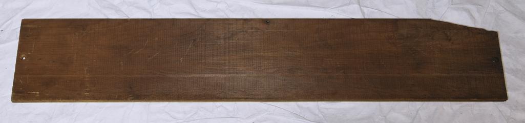 One Slat of Wainscoting, Part of Wooden Wall Panelling