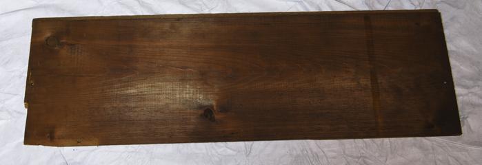 One Slat of Wainscoting, Part of Wooden Wall Panelling