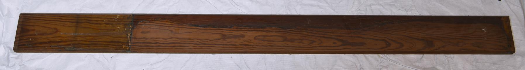 One Slat of Wainscoting, Part of Wooden Wall Panelling