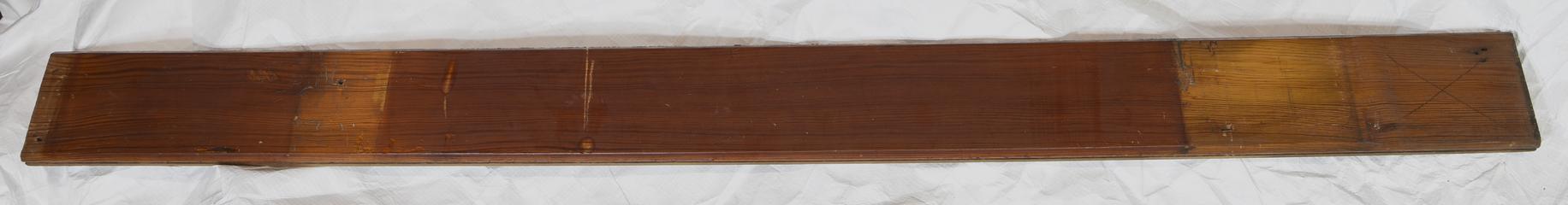 One Slat of Wainscoting, Part of Wooden Wall Panelling