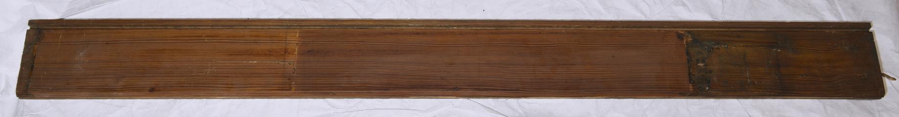 One Slat of Wainscoting, Part of Wooden Wall Panelling