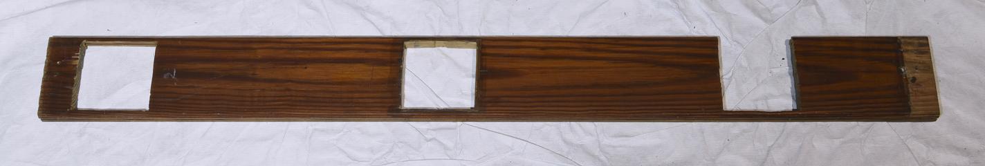 One Slat of Wainscoting, Part of Wooden Wall Panelling