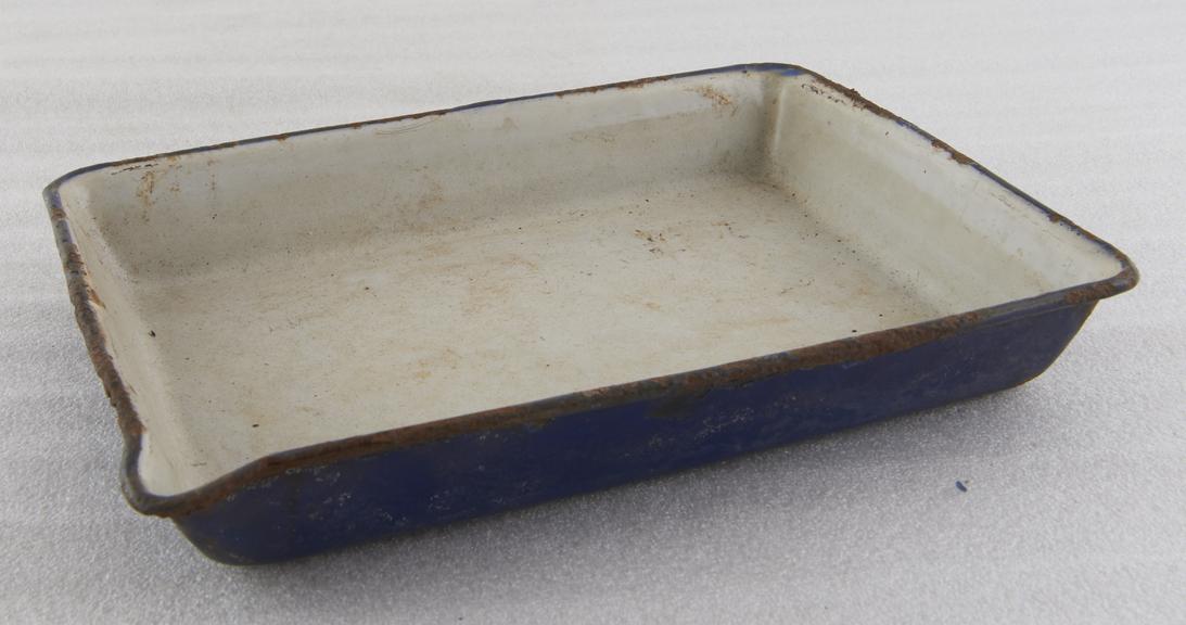 metal development tray