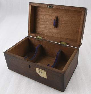 Fitted wooden box for Darker's Projection kaleidoscope