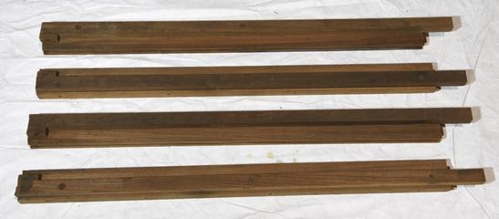 Part of Wooden Wall Panelling, London & North Western Railway, Works Manager's Office at Wolverton