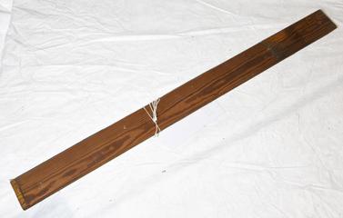 One Slat of Wainscoting, Part of Wooden Wall Panelling