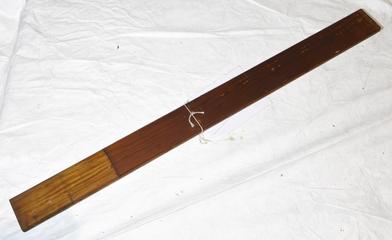 One Slat of Wainscoting, Part of Wooden Wall Panelling