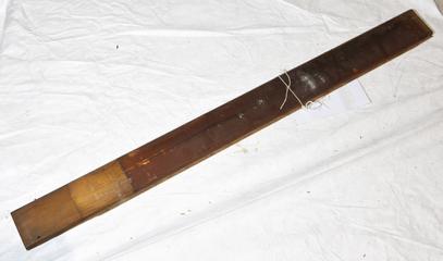 One Slat of Wainscoting, Part of Wooden Wall Panelling