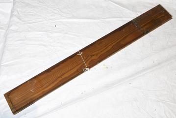 One Slat of Wainscoting, Part of Wooden Wall Panelling