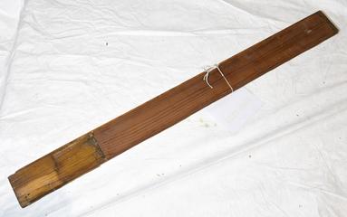 One Slat of Wainscoting, Part of Wooden Wall Panelling